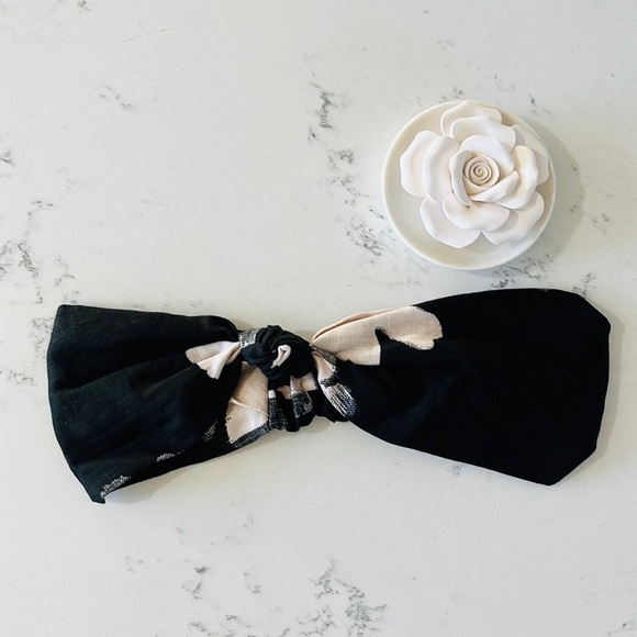 Madewell 100% linen Knotted Headband - Picture 2 of 8